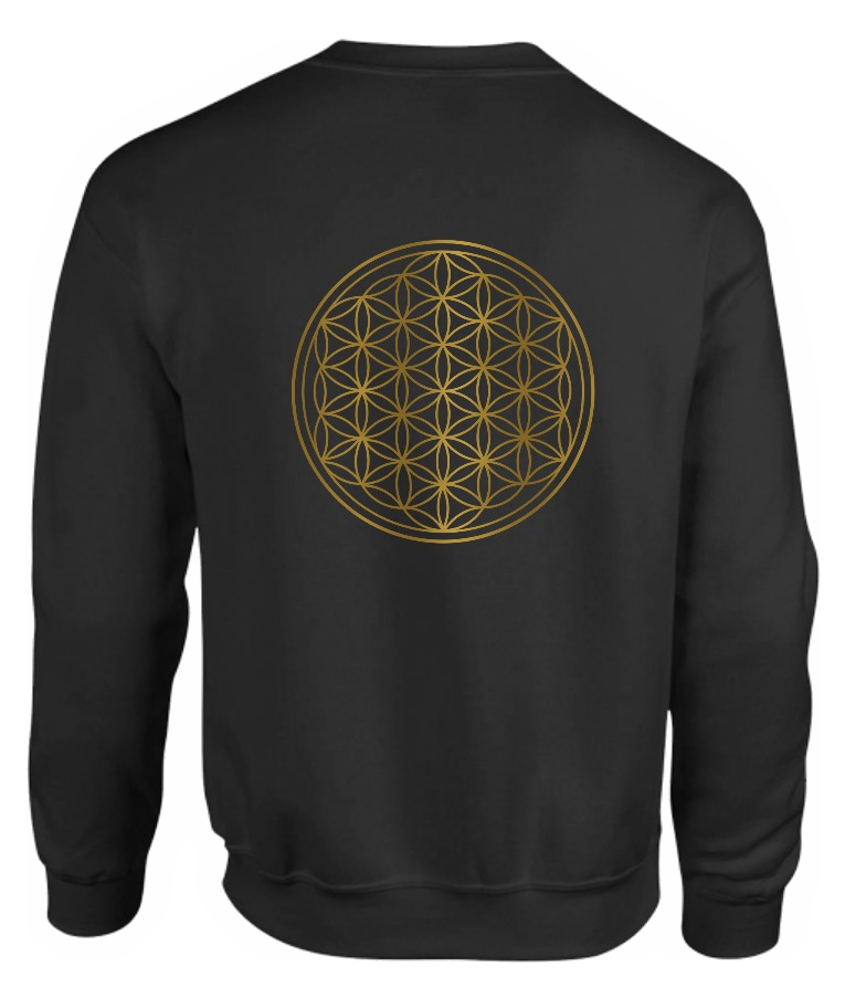 Sweatshirt "Blume des Lebens" / 2-seitig – Bild 2
